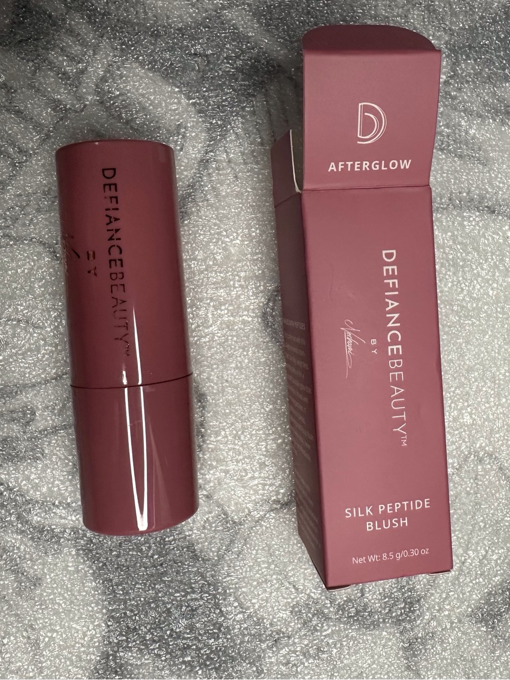Defiance beauty- Silk Peptide Blush Stick — afterglow